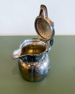 Antique Silver-plated Creamer