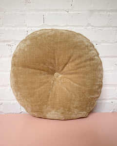 Round Pillow in Bianca Maize