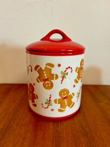 Christmas Gingerbread  Cookie Jar