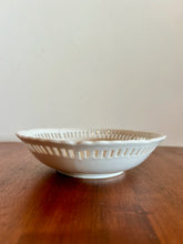 Load image into Gallery viewer, Lace Edge Milk Glass Candy Bowl
