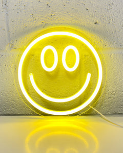 Smiley Face Neon LED Sign