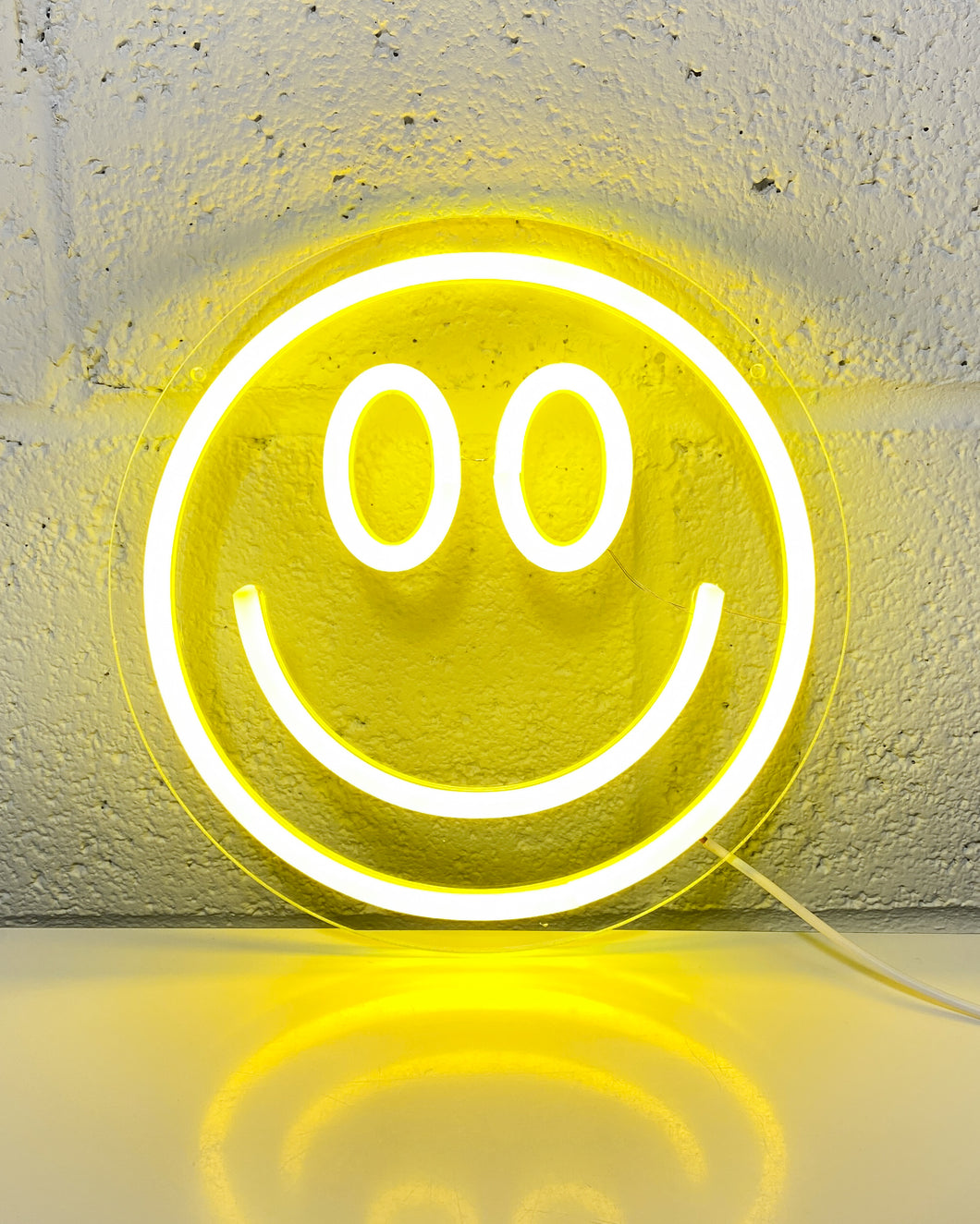 Smiley Face Neon LED Sign