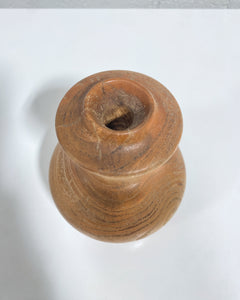 Vintage Wood Dry Vase/Vessel