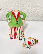 Load image into Gallery viewer, Vintage Ceramic Clown Decanter and Shot Glass Set - Made in Japan
