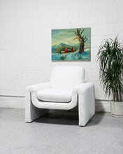 Load image into Gallery viewer, Leyla Lounge Chair in Camilia Oyster
