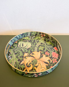 Round Botanical Tray