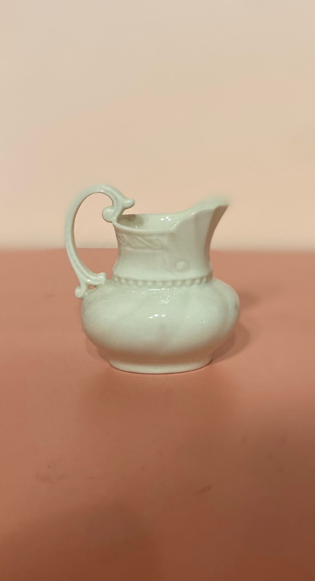 Vintage Lenox Ivory Small Pitcher for Creamer