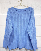 Load image into Gallery viewer, Knit Blue Sweater (3X)
