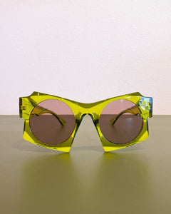 Smokey Chartreuse Sunnies