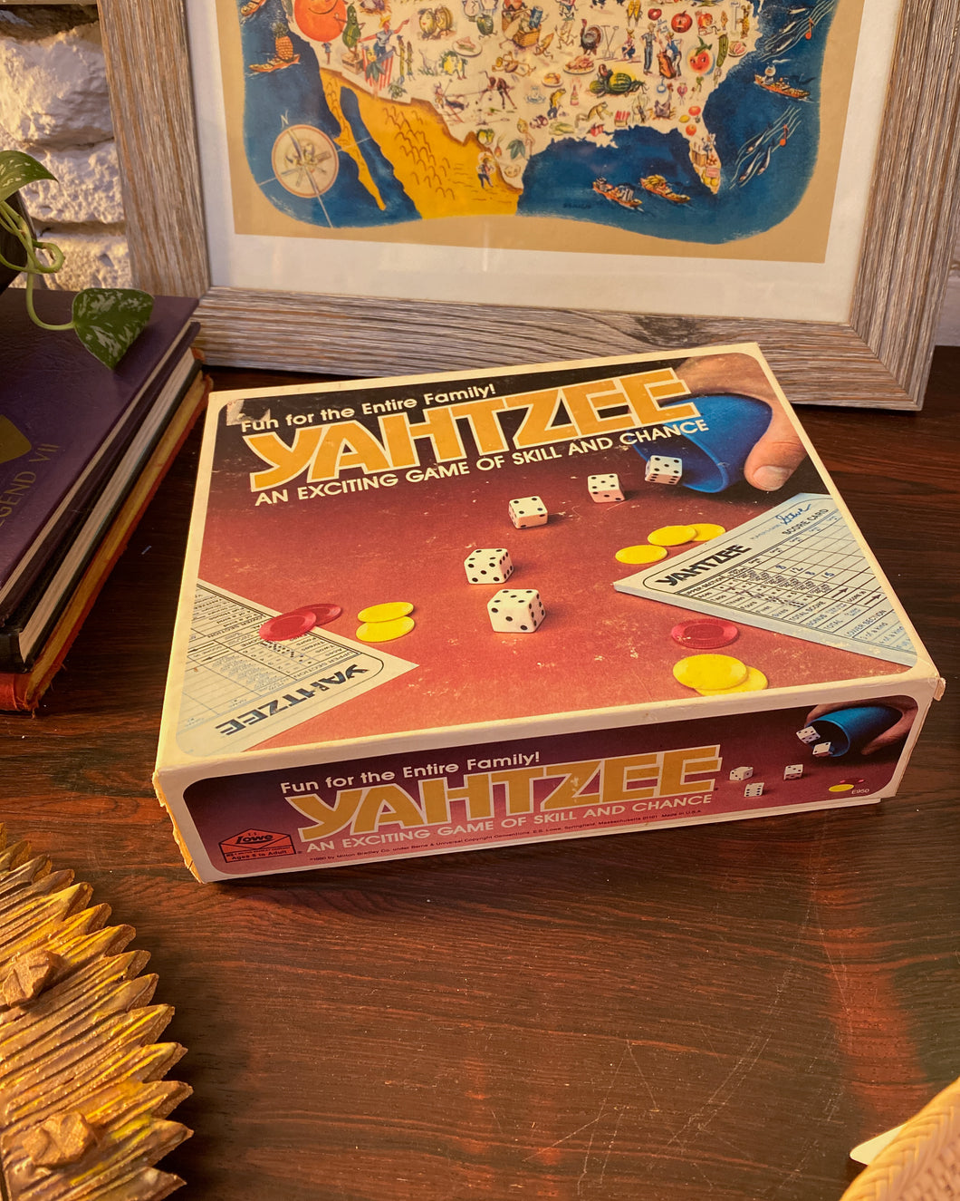 Vintage Yahtzee Game