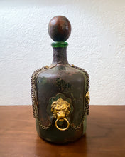 Load image into Gallery viewer, Vintage Leather Wrapped Bottle
