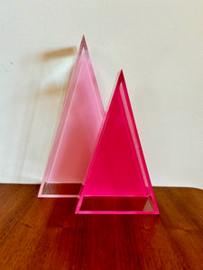 Pink Lucite Trays