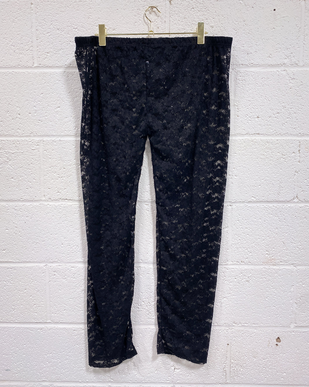 Black Lace Pants (4X)