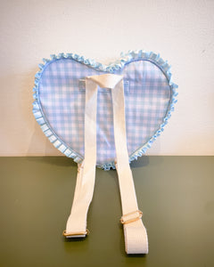 Heartshaped Gingham Backpack