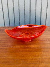 Load image into Gallery viewer, Vikings Red Orange Oval Catchall
