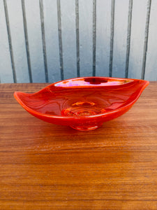 Vikings Red Orange Oval Catchall