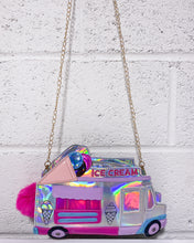 Load image into Gallery viewer, Irridescent Ice Cream Truck Purse
