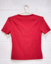 Load image into Gallery viewer, Anne Taylor Red Knit Blouse (M)
