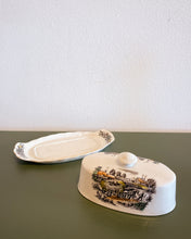 Load image into Gallery viewer, Vintage Yorkshire Butter Dish with Lid
