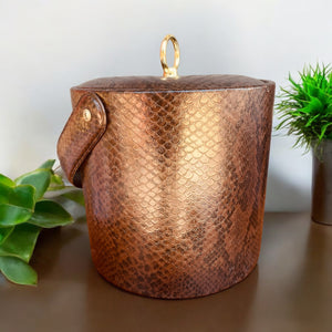 Georges Briard Snake Skin Ice Bucket