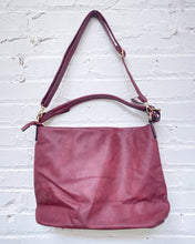 Load image into Gallery viewer, Leather Patchwork Purse in Reds
