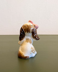 Vintage Doggie with Paddle Pepper Shaker