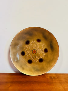 Copper and Enamel Vintage Catchall by Alexander