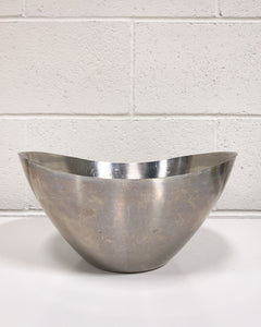 Sculptural Stainless Steel Bowl