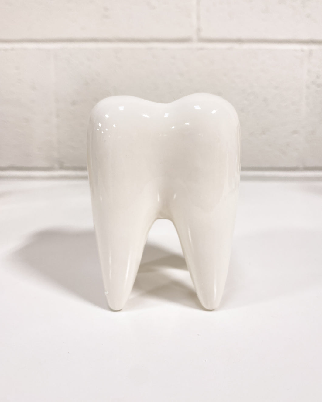 Mini Tooth Planter/Vase Toothbrush Holder