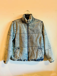 Cisono Denim Collection Jean Bomber Jacket