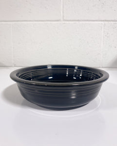 Black Fiesta Ware Bowl