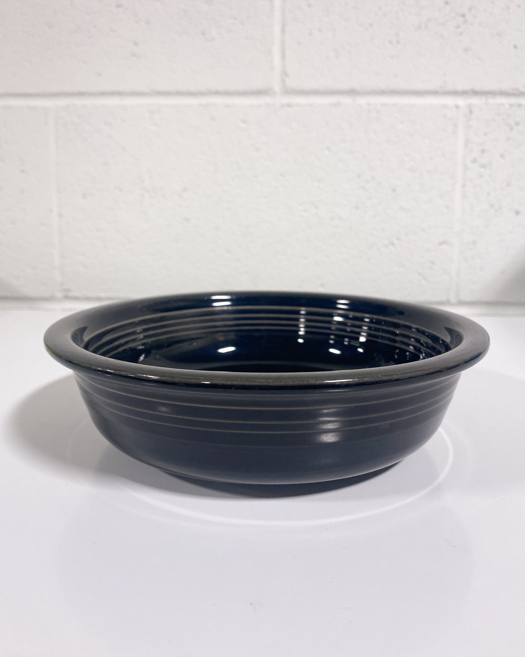 Black Fiesta Ware Bowl