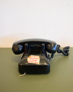 Vintage Black Touch Tone Telephone