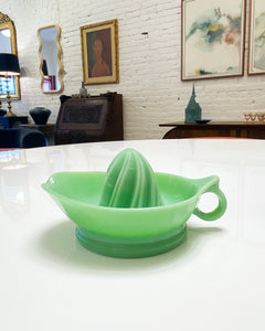 Jadeite Glass Juicer