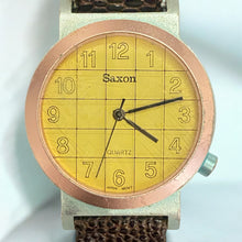 Load image into Gallery viewer, Vintage 80s Saxon Quartz Watch
