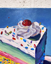 Load image into Gallery viewer, Cake for Breakfast Painting
