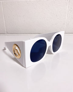 Chunky White Sunnies