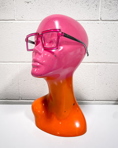 Hot Pink Glasses