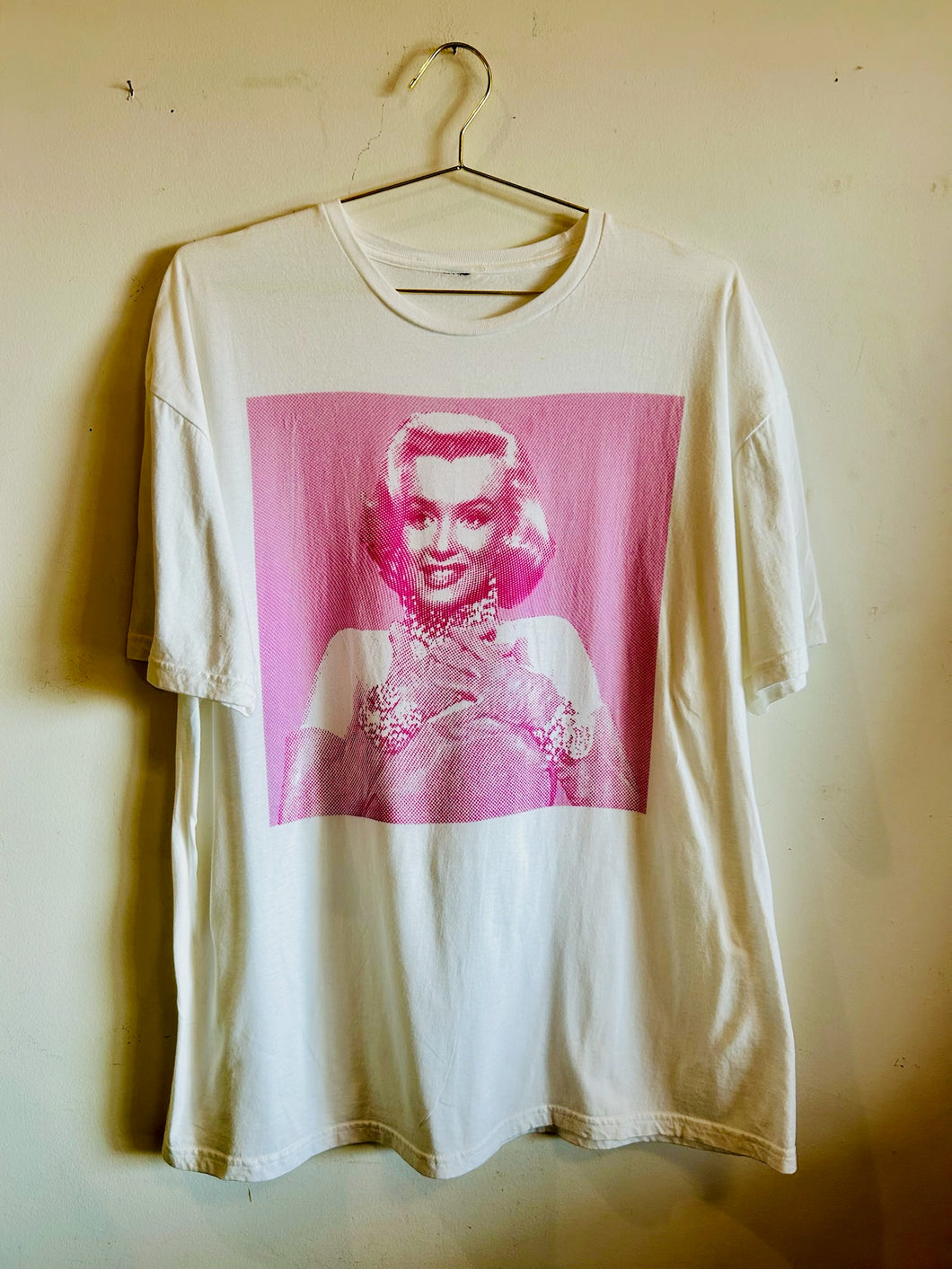 Madonna in Pink Shirt