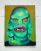 Load image into Gallery viewer, Creature of the Black Lagoon, Oil Painting
