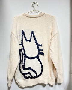 My Super Comfy Kitty Sweater (XL)