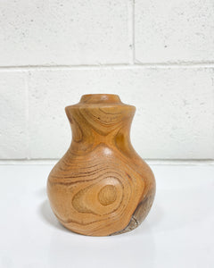 Vintage Wood Dry Vase/Vessel