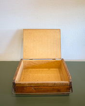 Load image into Gallery viewer, Vintage Pattie’s “Cellophane” Wood Box
