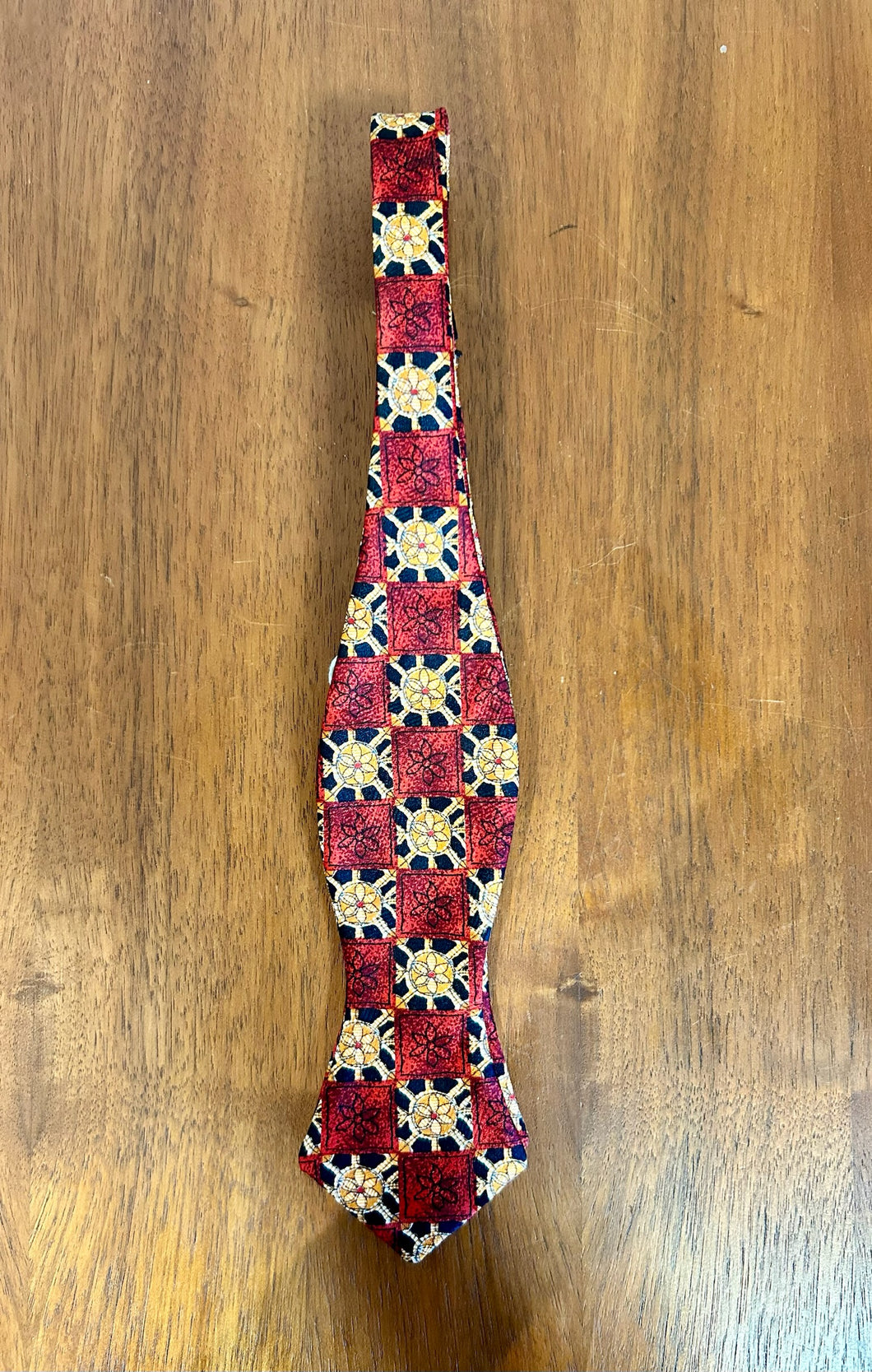 Red and Gold Bow Tie