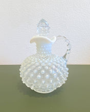 Load image into Gallery viewer, Fenton French Opalescent Glass Hobnail Cologne Bottle
