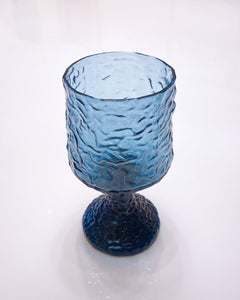 Blue Lava Goblet