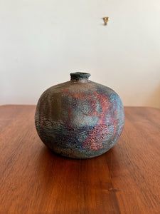 Handmade Earthenware Low Fired Ceramic Bud Vase