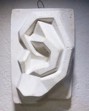 Load image into Gallery viewer, Plaster Ear Sculpture Wall Hanging
