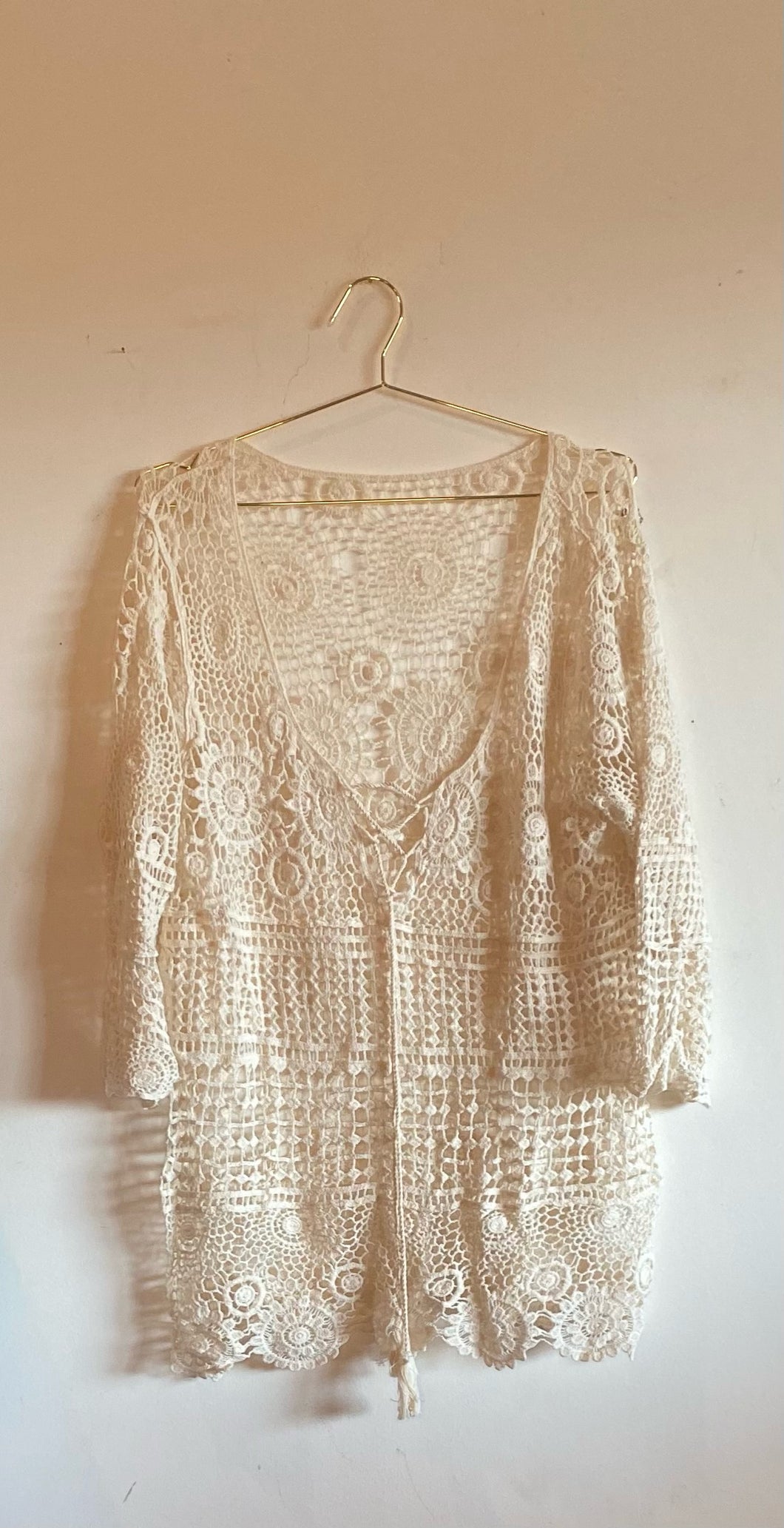 Crochet Lace Cover Up