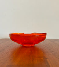 Load image into Gallery viewer, Persimmon Orange Viking Glass Bowl
